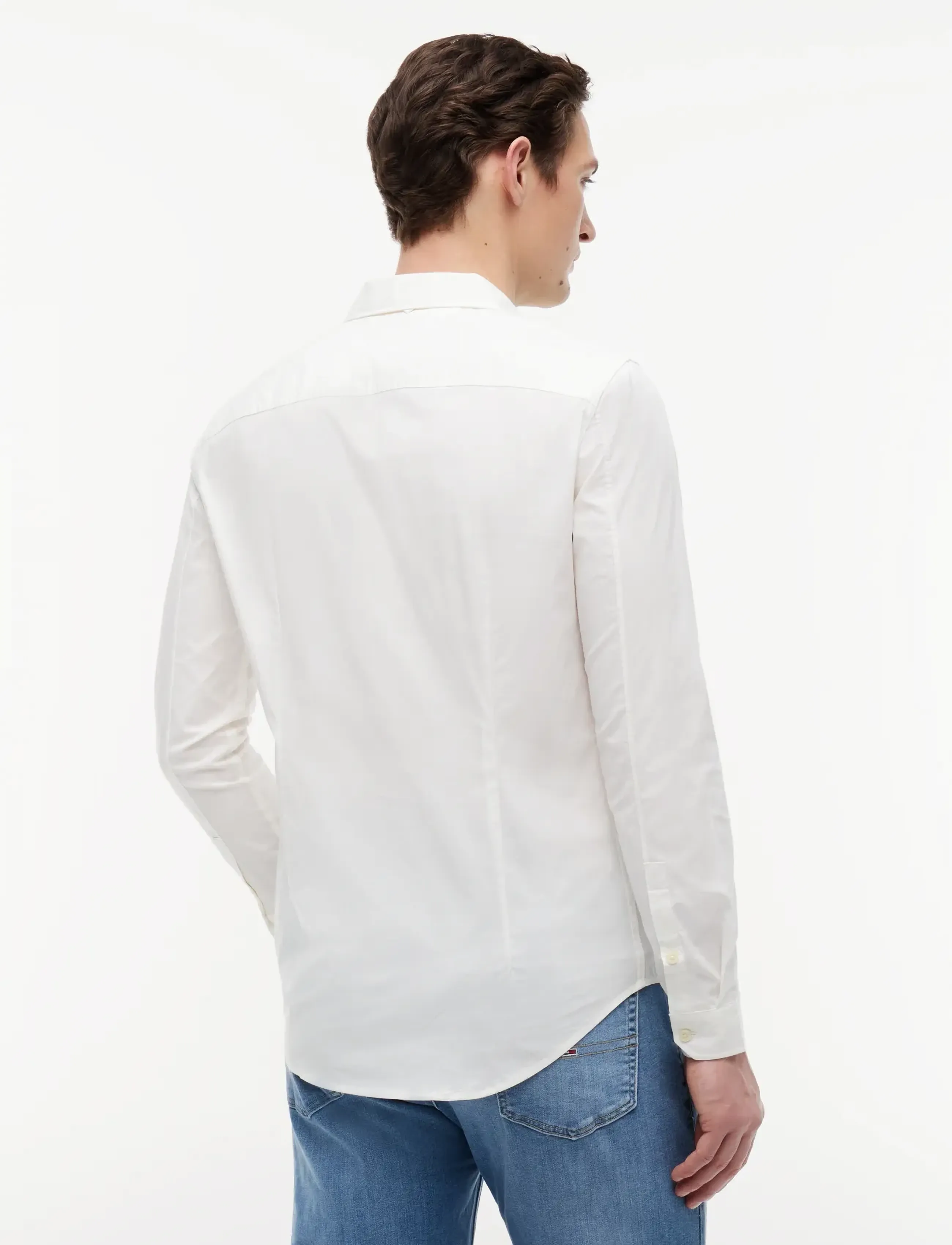 TOMMY JEANS Tjm Original Stretch Shirt skjortor & blusar herr – bild 9
