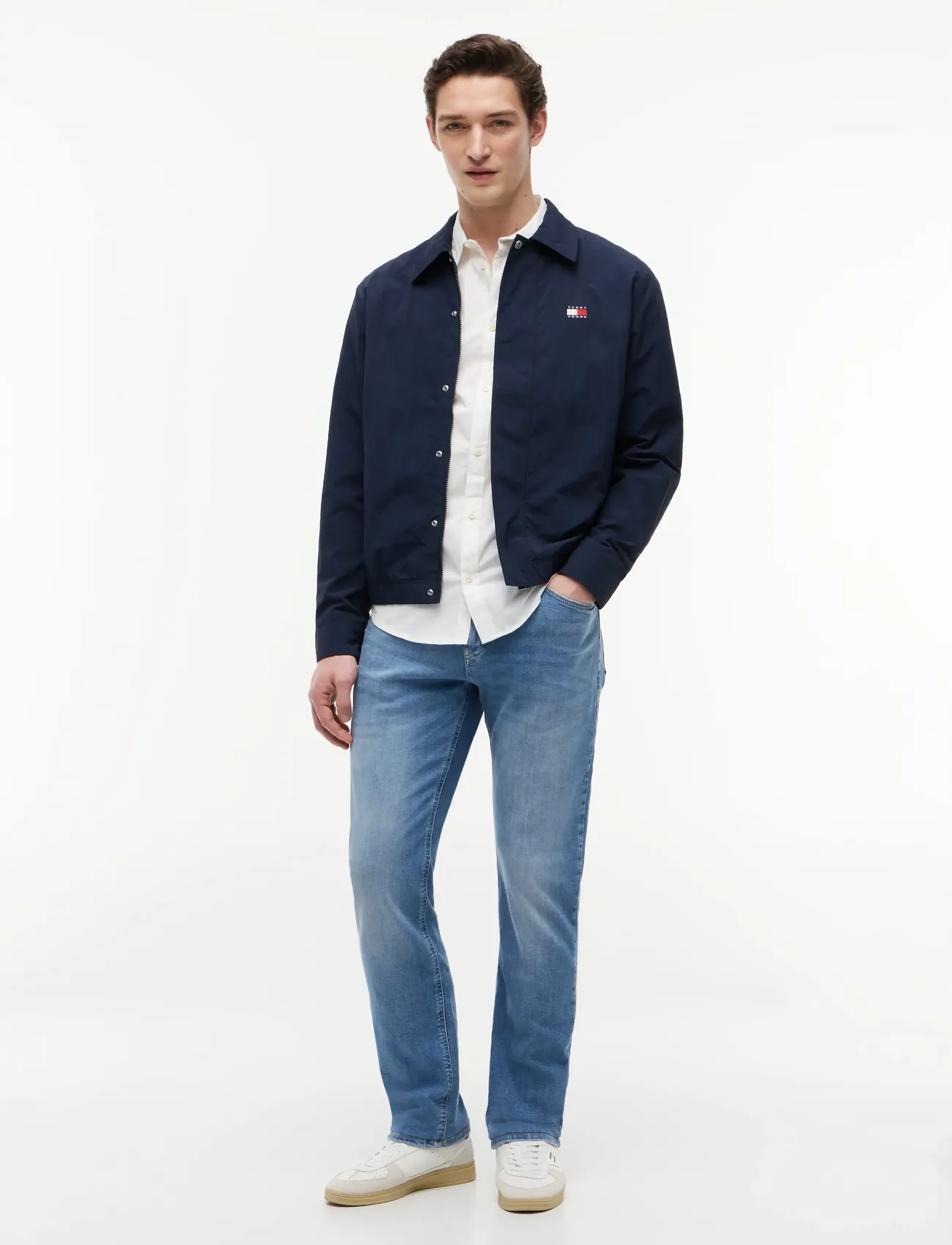 TOMMY JEANS Tjm Original Stretch Shirt skjortor & blusar herr – bild 10