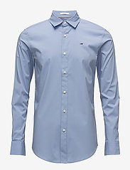 Tommy Jeans - TJM ORIGINAL STRETCH SHIRT - basic overhemden - lavender lustre - 0
