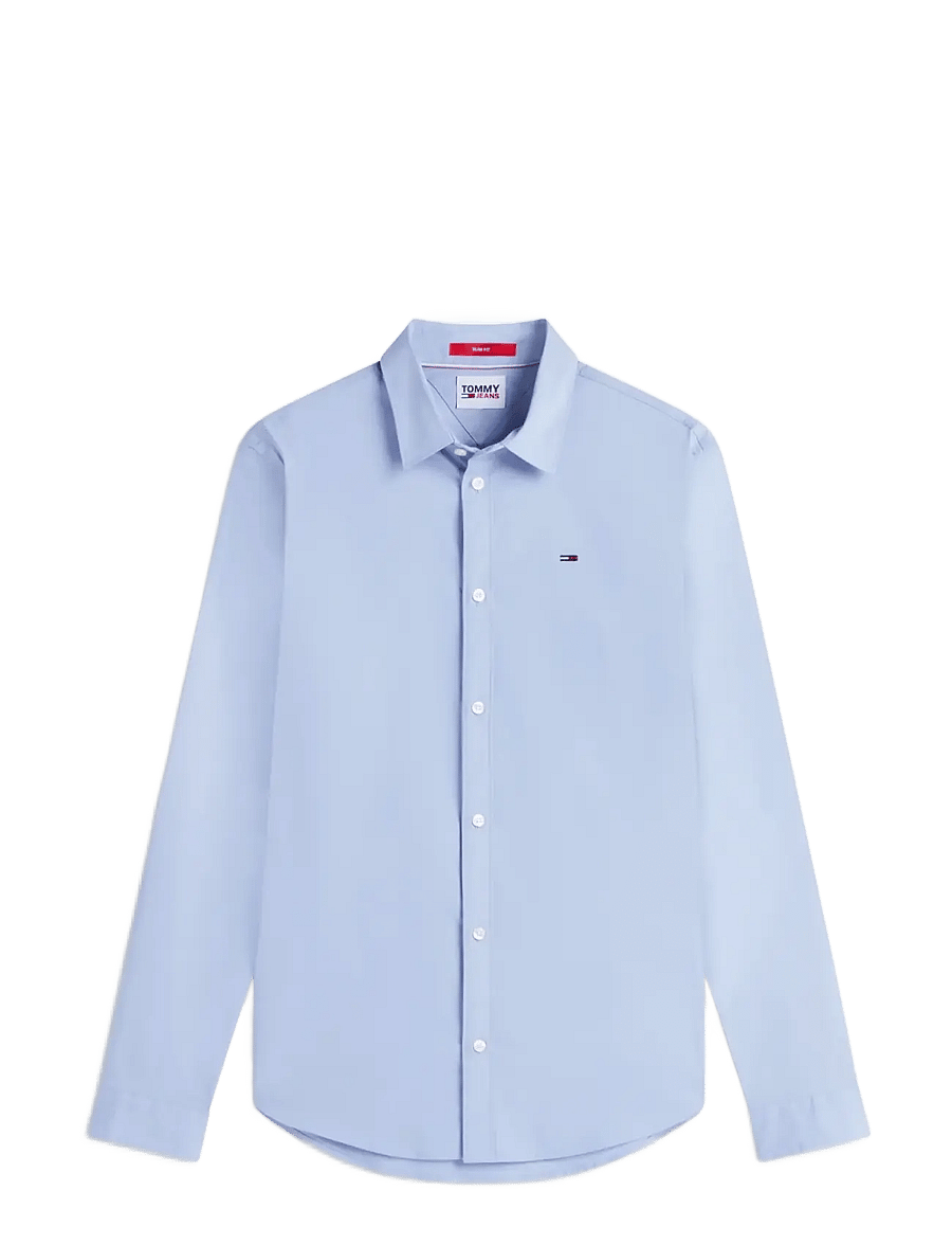 Tommy Jeans - TJM ORIGINAL STRETCH SHIRT - freizeithemden - lavender lustre - 1