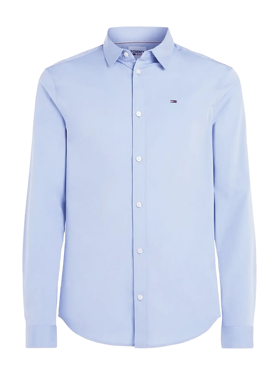 Tommy Jeans - TJM ORIGINAL STRETCH SHIRT - freizeithemden - lavender lustre - 1