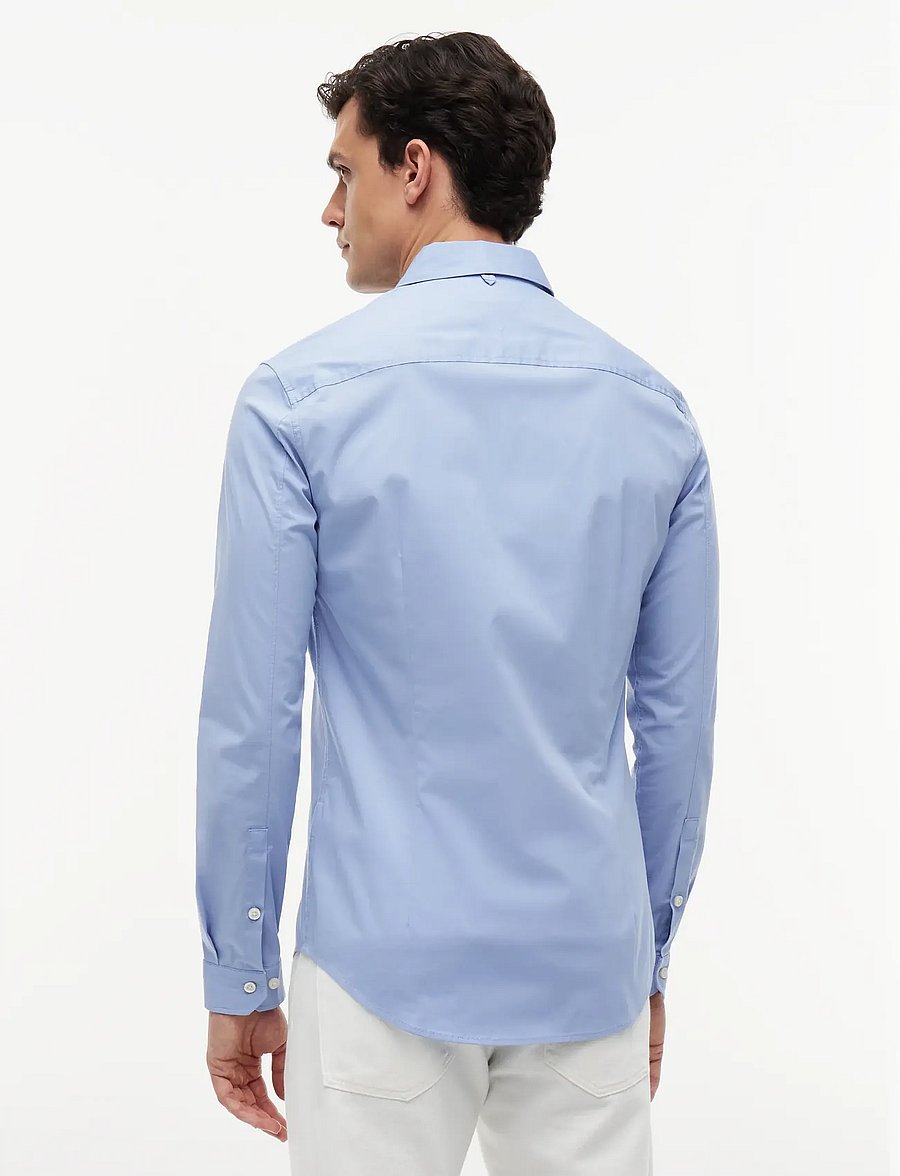 Tommy Jeans - TJM ORIGINAL STRETCH SHIRT - freizeithemden - lavender lustre - 2