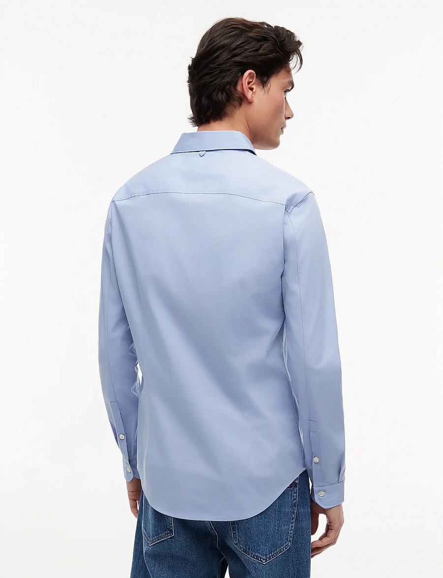 Tommy Jeans - TJM ORIGINAL STRETCH SHIRT - freizeithemden - lavender lustre - 2