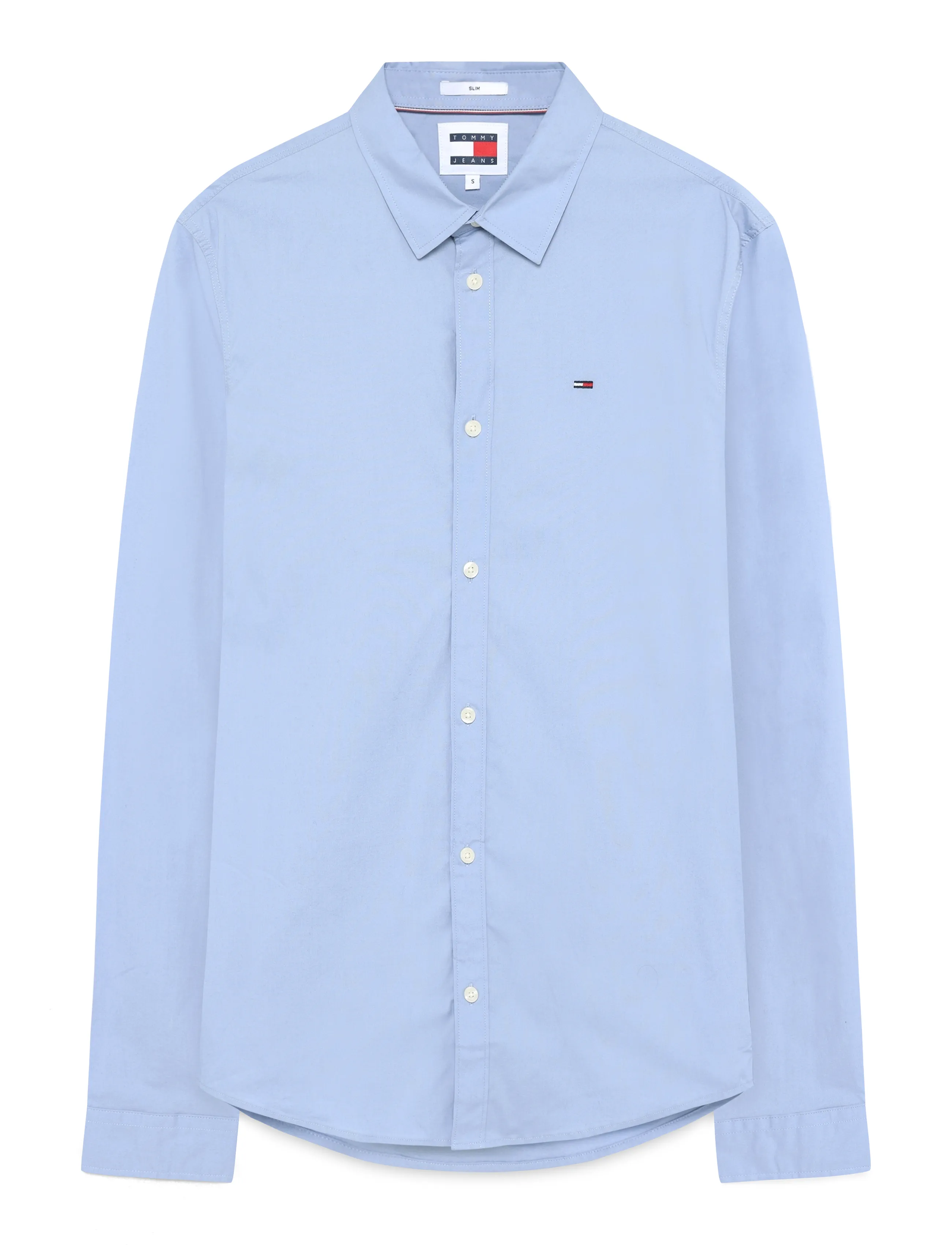 Tommy Jeans TJM ORIGINAL STRETCH SHIRT - Clothing - LAVENDER LUSTRE / blue
