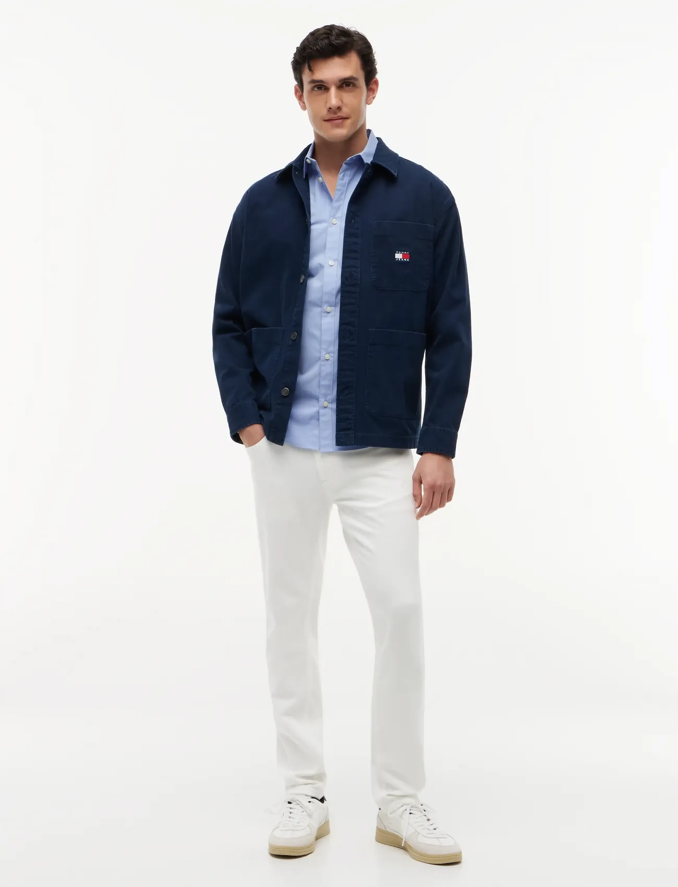 TOMMY JEANS Tjm Original Stretch Shirt skjortor & blusar herr – bild 5