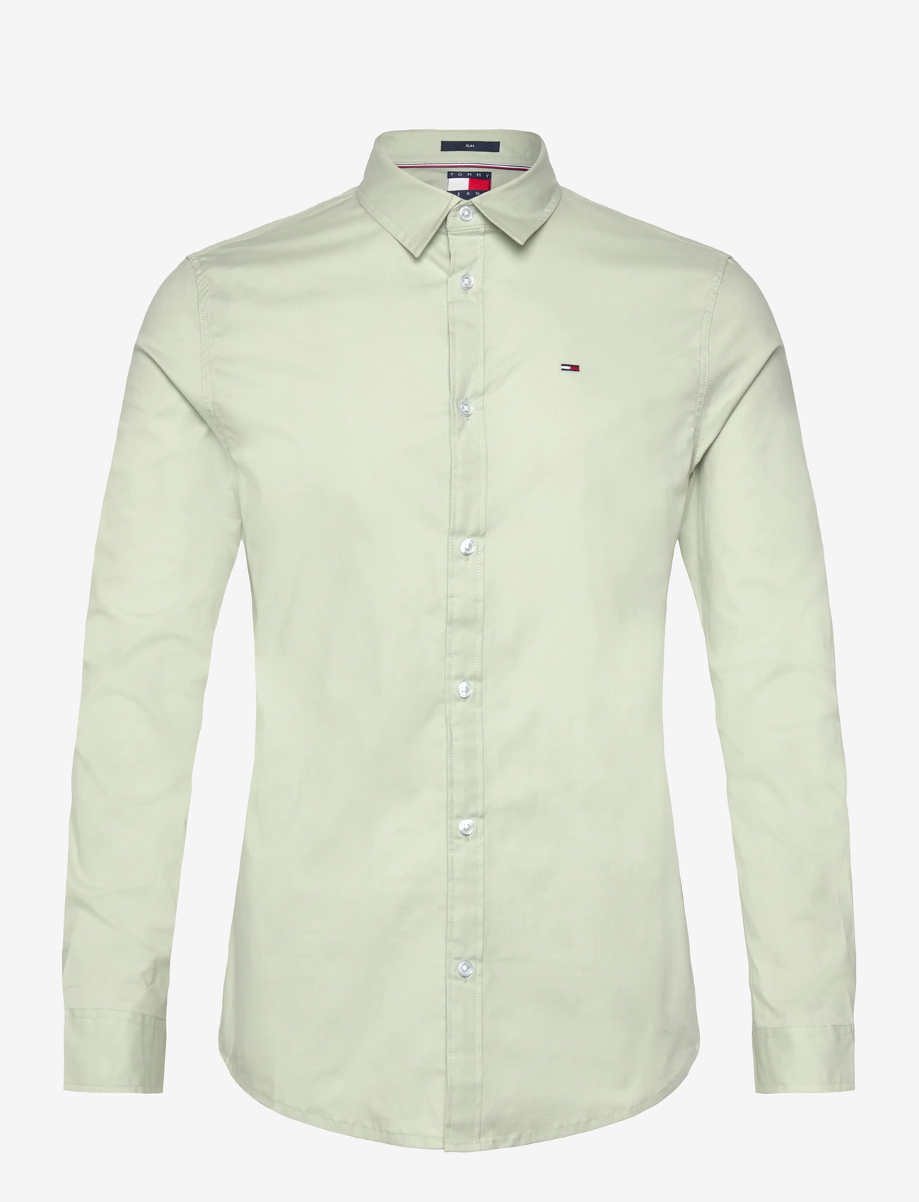 Tommy Jeans - TJM ORIGINAL STRETCH SHIRT - casual hemden - misty sage - 1