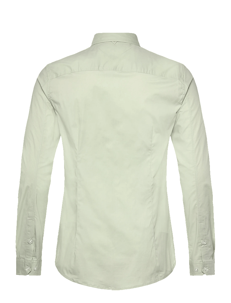 Tommy Jeans - TJM ORIGINAL STRETCH SHIRT - casual hemden - misty sage - 2