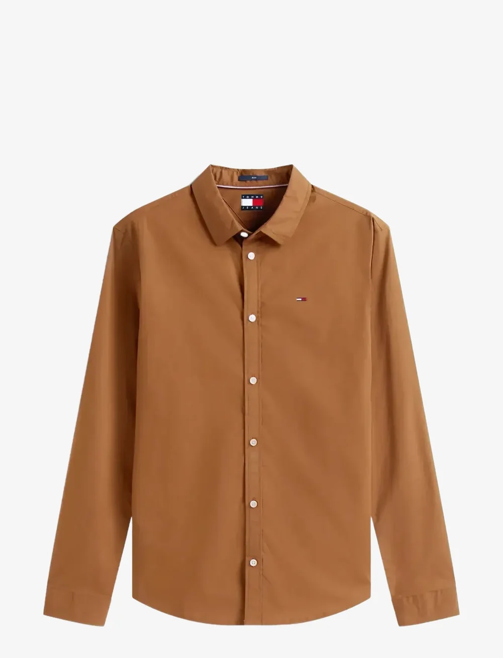 Tommy Jeans - TJM ORIGINAL STRETCH SHIRT - casual hemden - pecan nut - 1