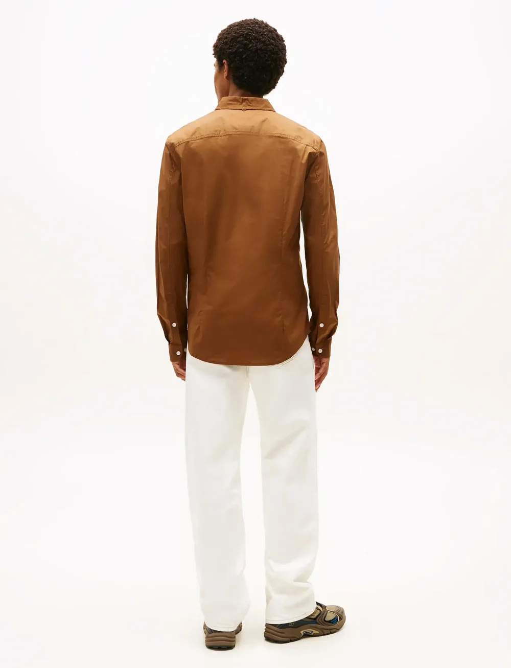 Tommy Jeans - TJM ORIGINAL STRETCH SHIRT - casual hemden - pecan nut - 3