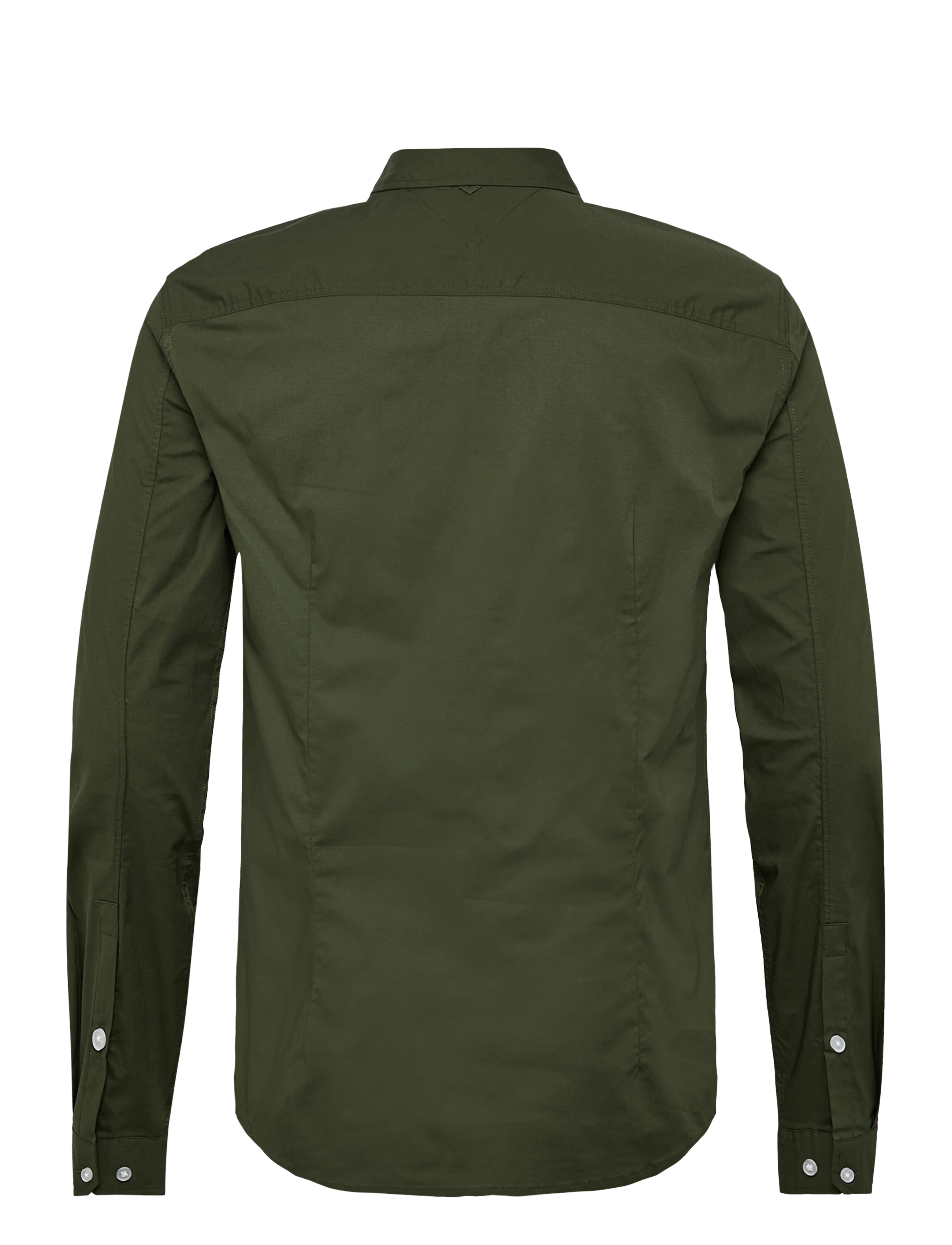 Tommy Jeans - TJM ORIGINAL STRETCH SHIRT - tavalised t-särgid - pewter green - 2