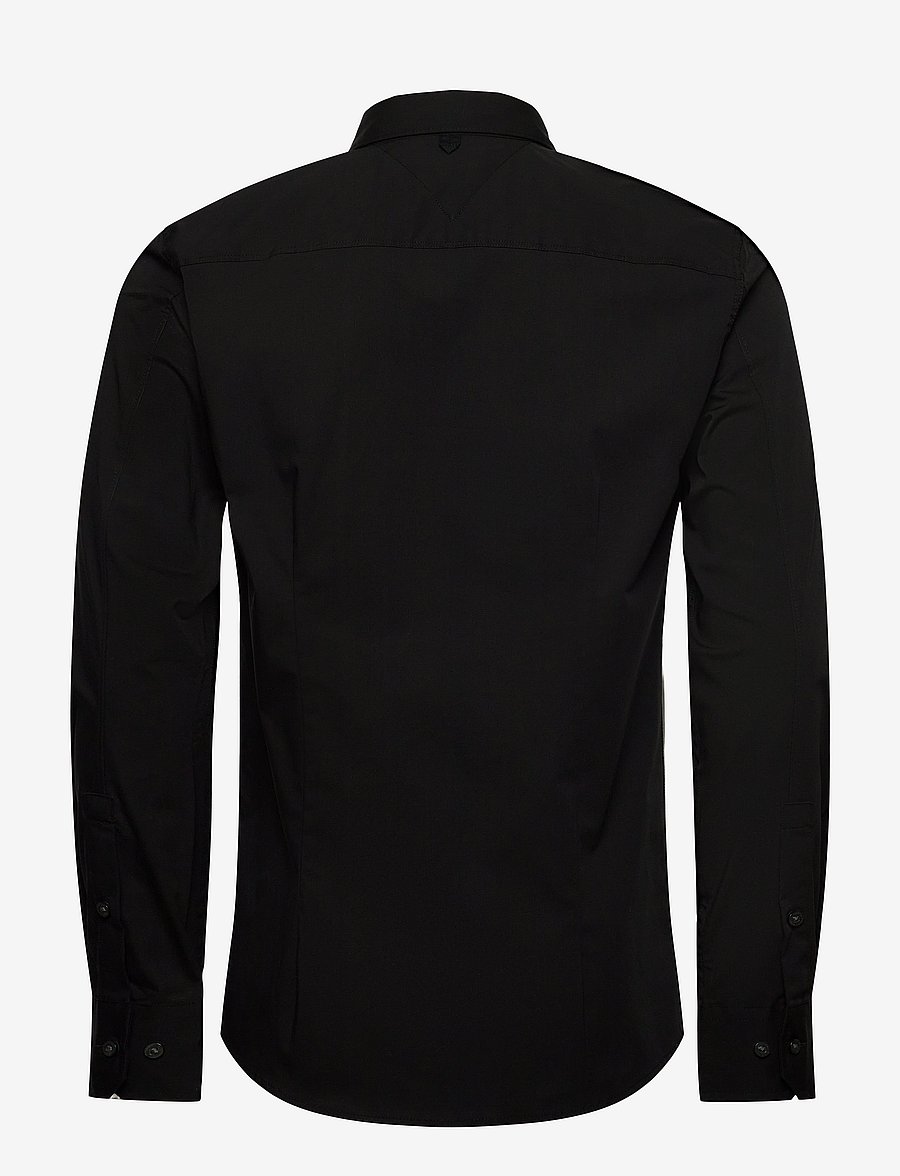 Tommy Jeans - TJM ORIGINAL STRETCH SHIRT - freizeithemden - tommy black - 2