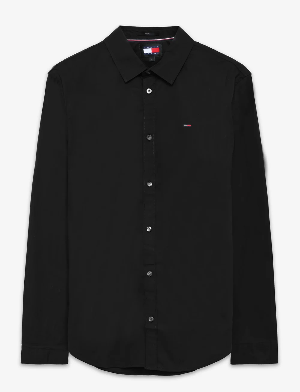 Tommy Jeans - TJM ORIGINAL STRETCH SHIRT - vabaajasärgid - tommy black - 1