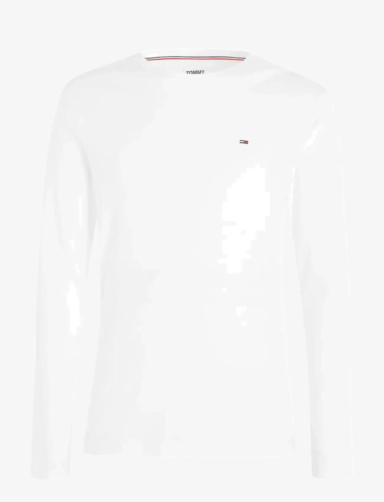 Tommy Jeans - TJM ORIGINAL RIB LONGSLEEVE TEE - langärmelig - classic white - 1