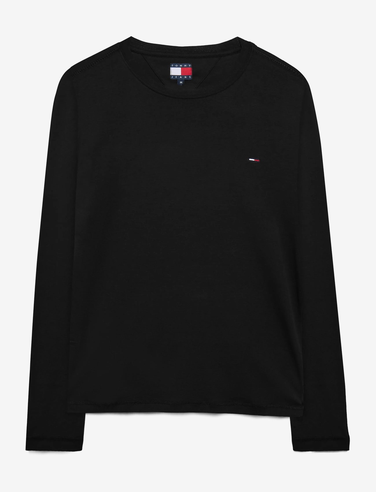 Tommy Jeans - TJM ORIGINAL RIB LONGSLEEVE TEE - t-shirts à manches longues - tommy black - 2
