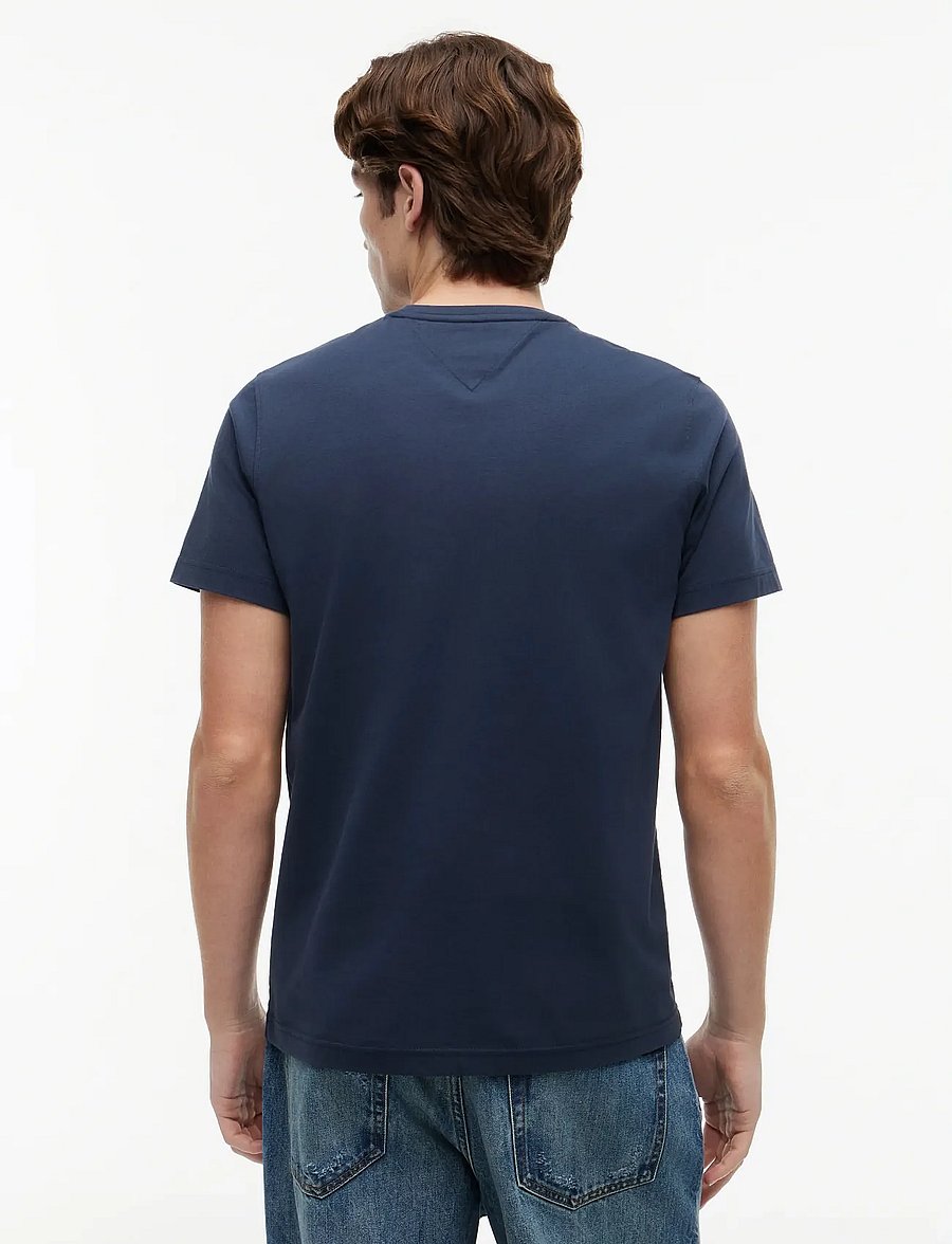 Tommy Jeans - TJM XSLIM JERSEY TEE - lyhythihaiset - black iris - 3