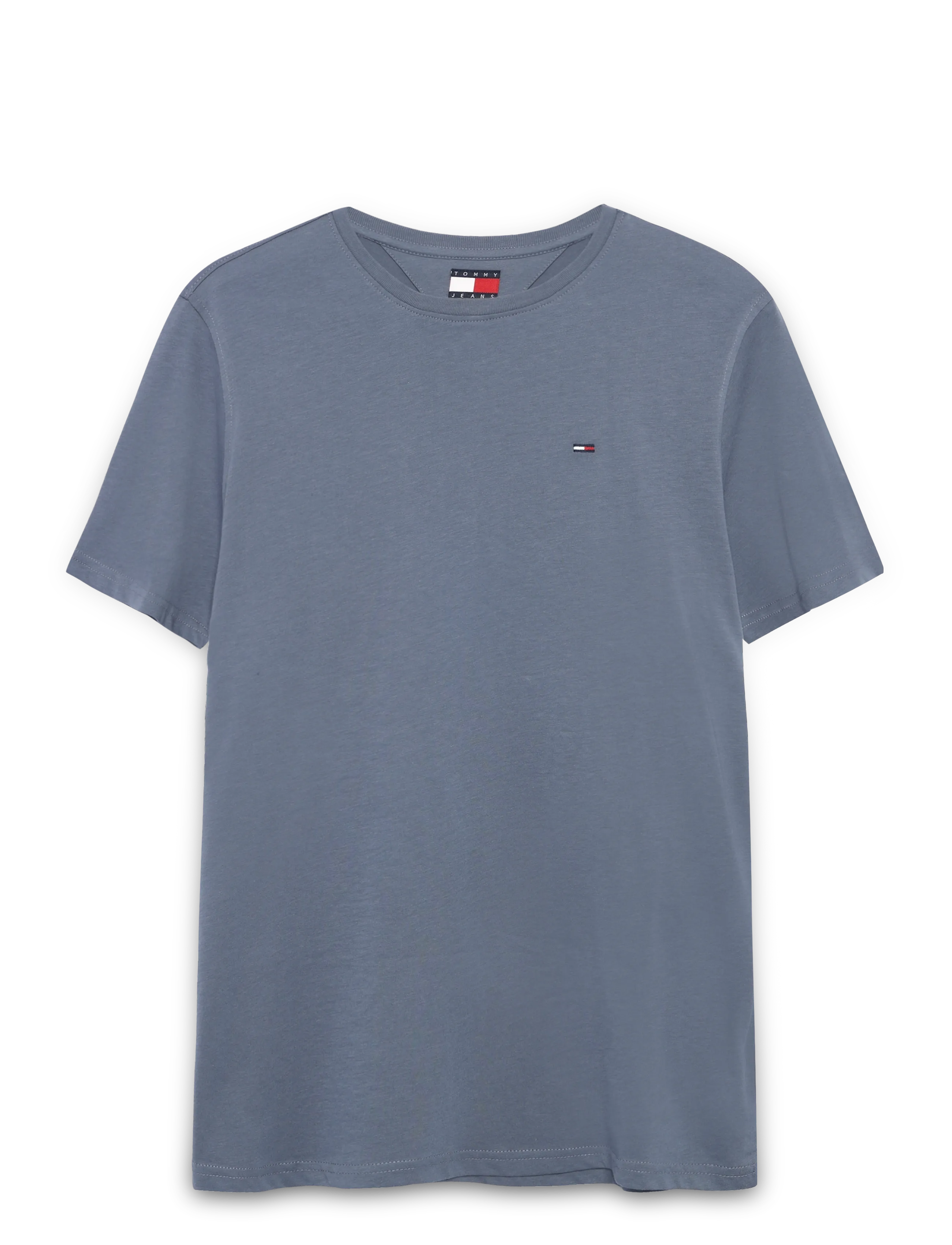 Tommy Jeans TJM XSLIM JERSEY TEE - T-Shirts - BLUE MOMENT / grey