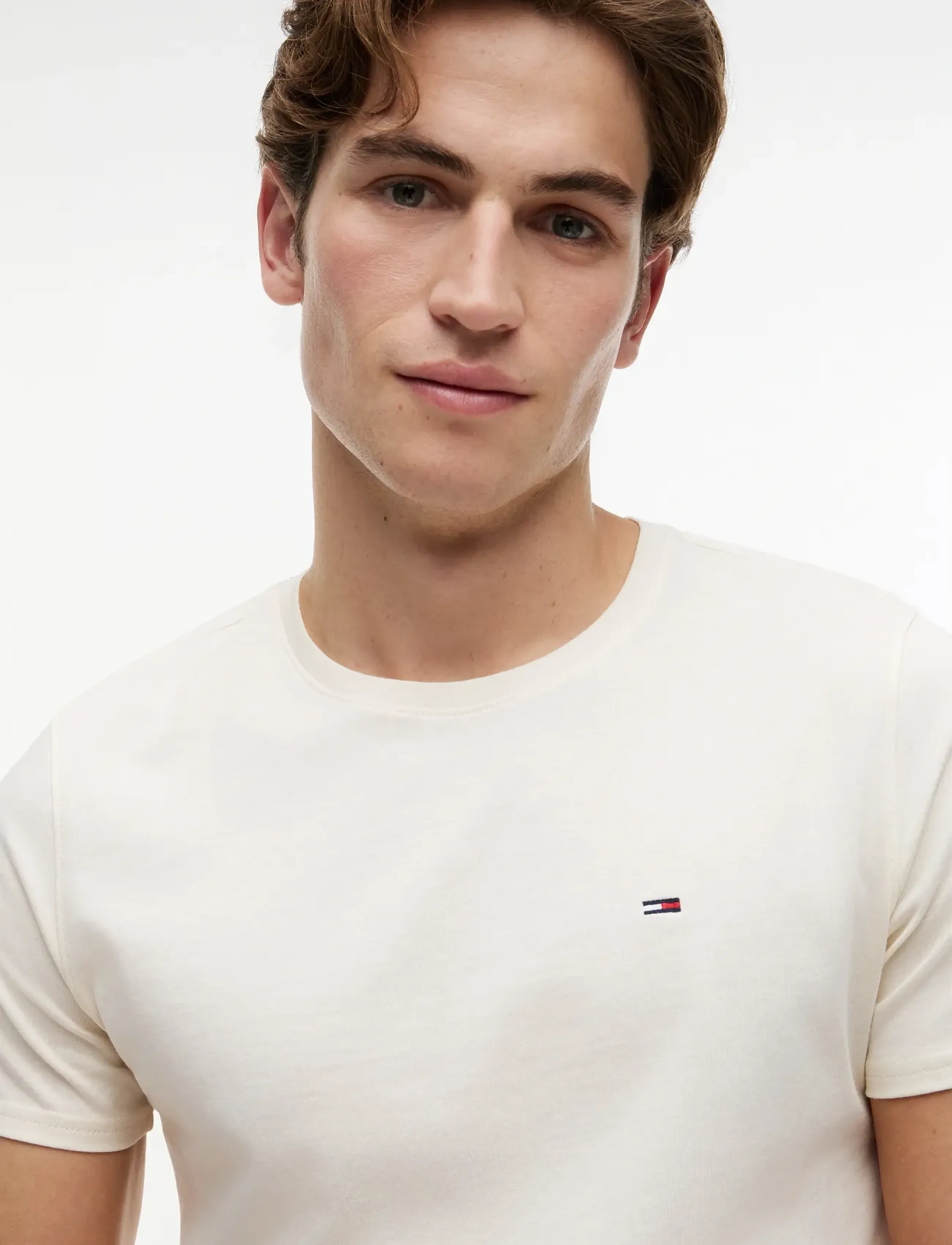 Tommy Jeans - TJM XSLIM JERSEY TEE - stutterma bolir - calico - 3