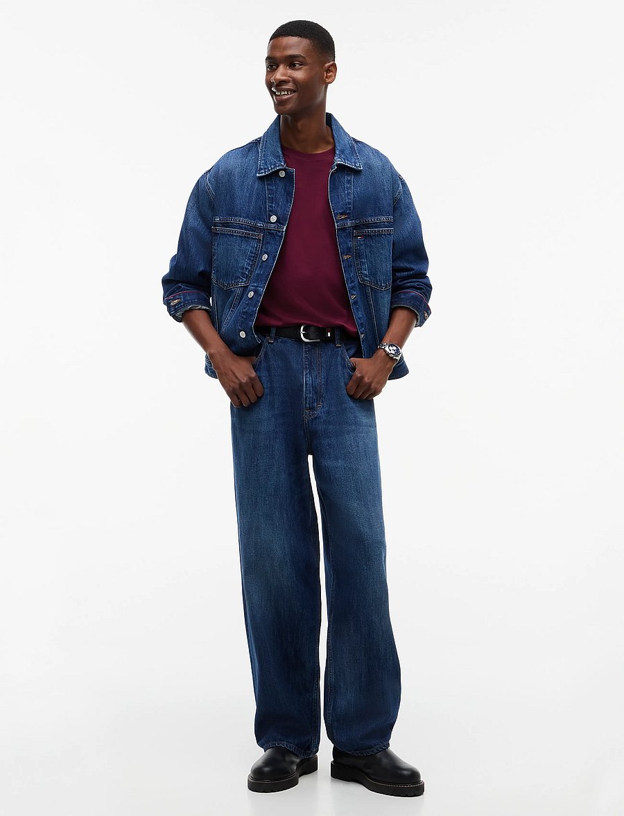 Tommy Jeans - TJM XSLIM JERSEY TEE EXT - lühikeste varrukatega t-särgid - calypso berry - 3
