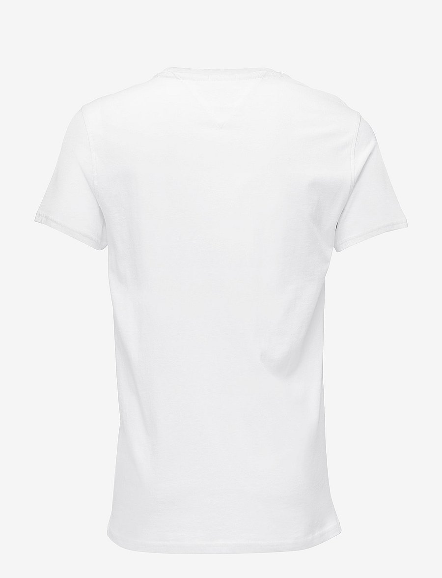 Tommy Jeans - TJM XSLIM JERSEY TEE - lyhythihaiset - classic white - 3