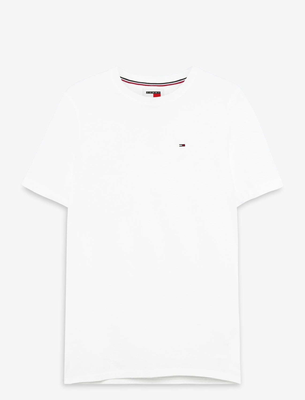 Tommy Jeans - TJM XSLIM JERSEY TEE - kortærmede t-shirts - classic white - 1