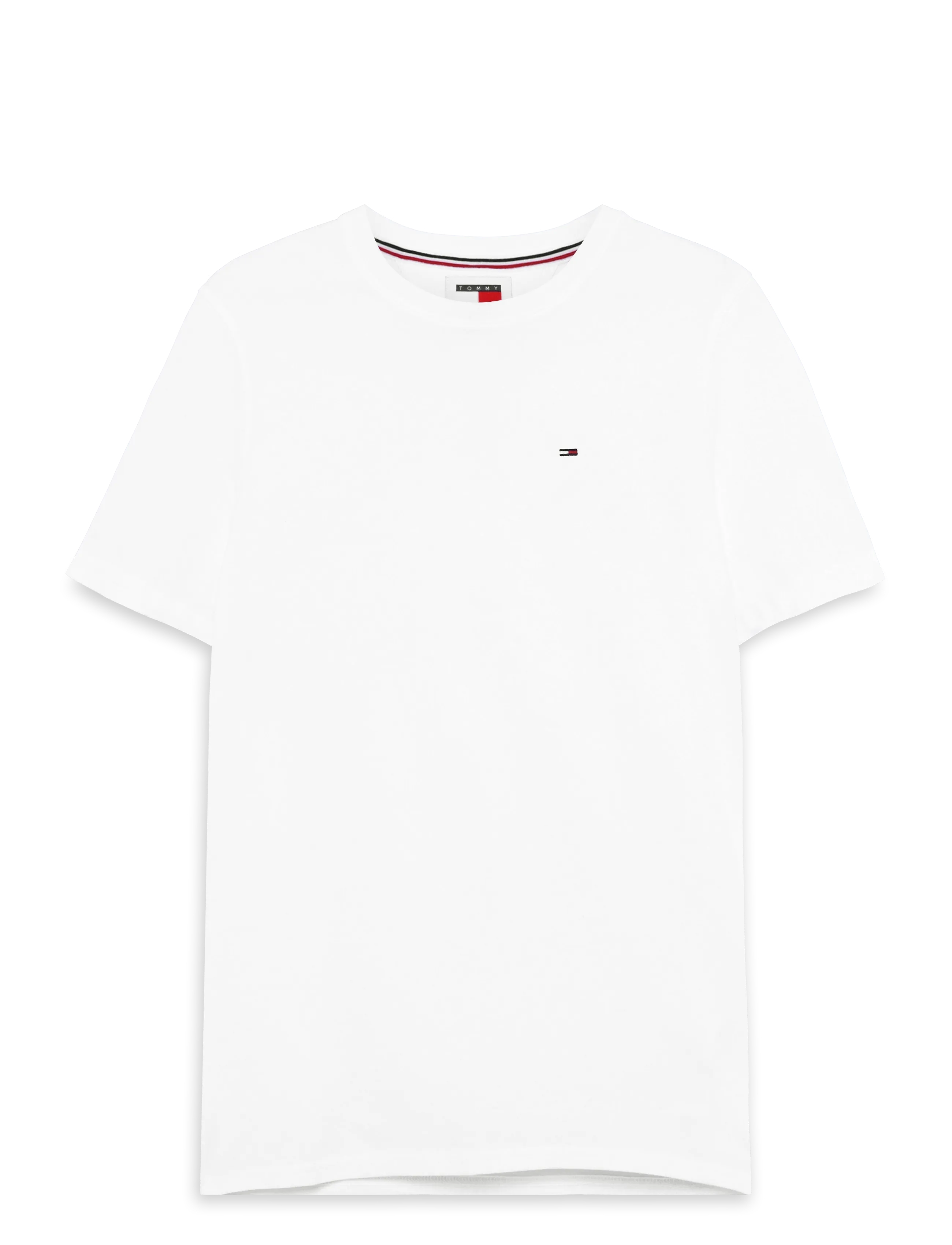 Tommy Jeans TJM XSLIM JERSEY TEE - T-Shirts - CLASSIC WHITE / white