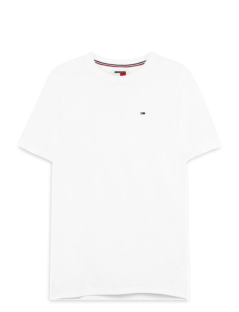 Tommy Jeans - TJM XSLIM JERSEY TEE - kortærmede t-shirts - classic white - 1
