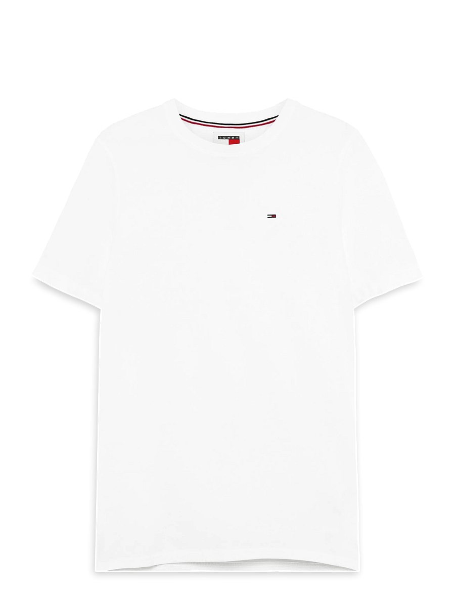 Tommy Jeans - TJM XSLIM JERSEY TEE - lyhythihaiset - classic white - 1