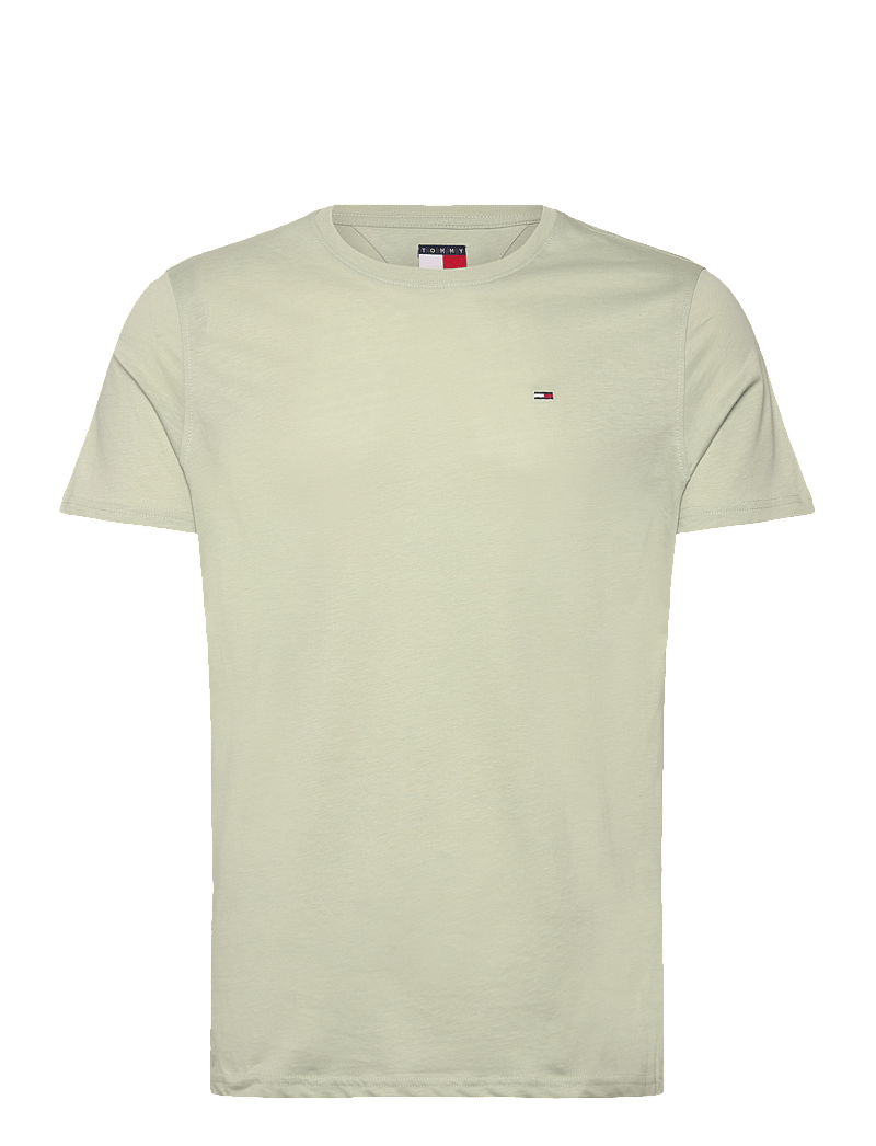 Tommy Jeans - TJM XSLIM JERSEY TEE - kurzärmelig - misty sage - 1