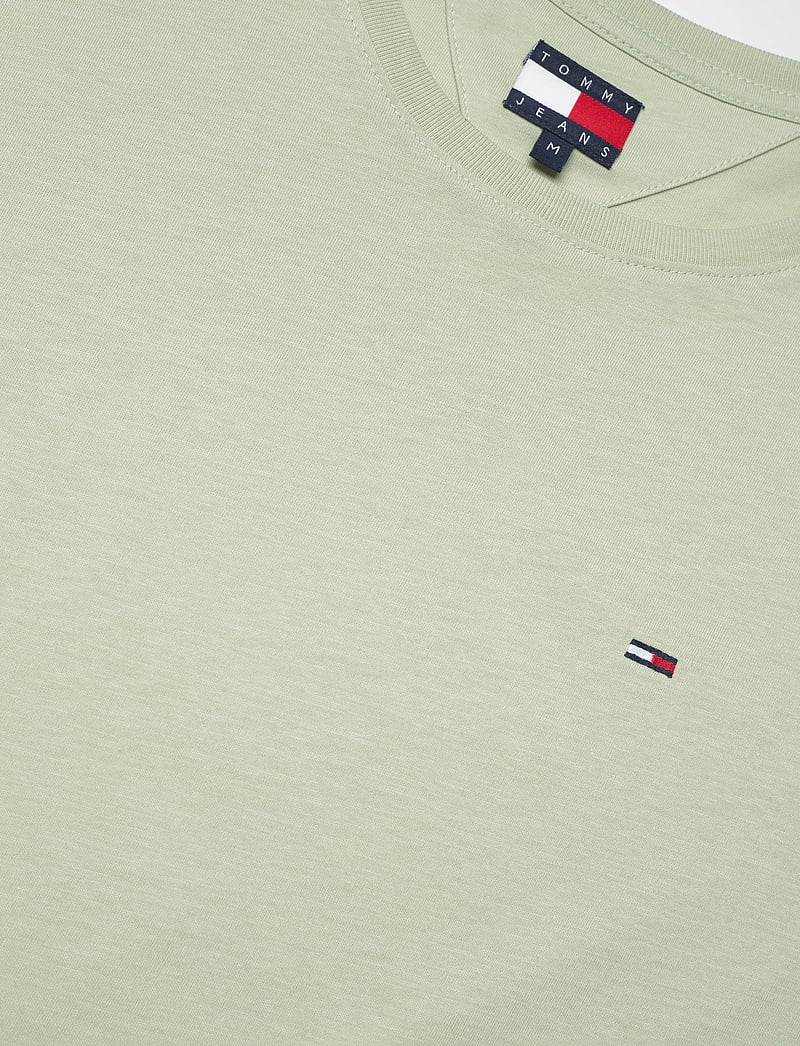 Tommy Jeans - TJM XSLIM JERSEY TEE - kurzärmelig - misty sage - 5