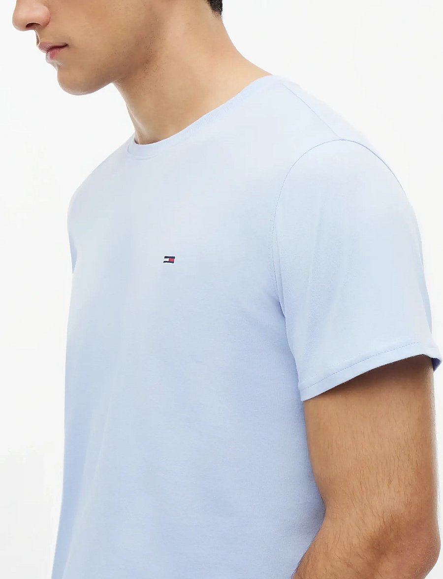 Tommy Jeans - TJM XSLIM JERSEY TEE EXT - kurzärmelige t-shirts - moonlight iris - 3