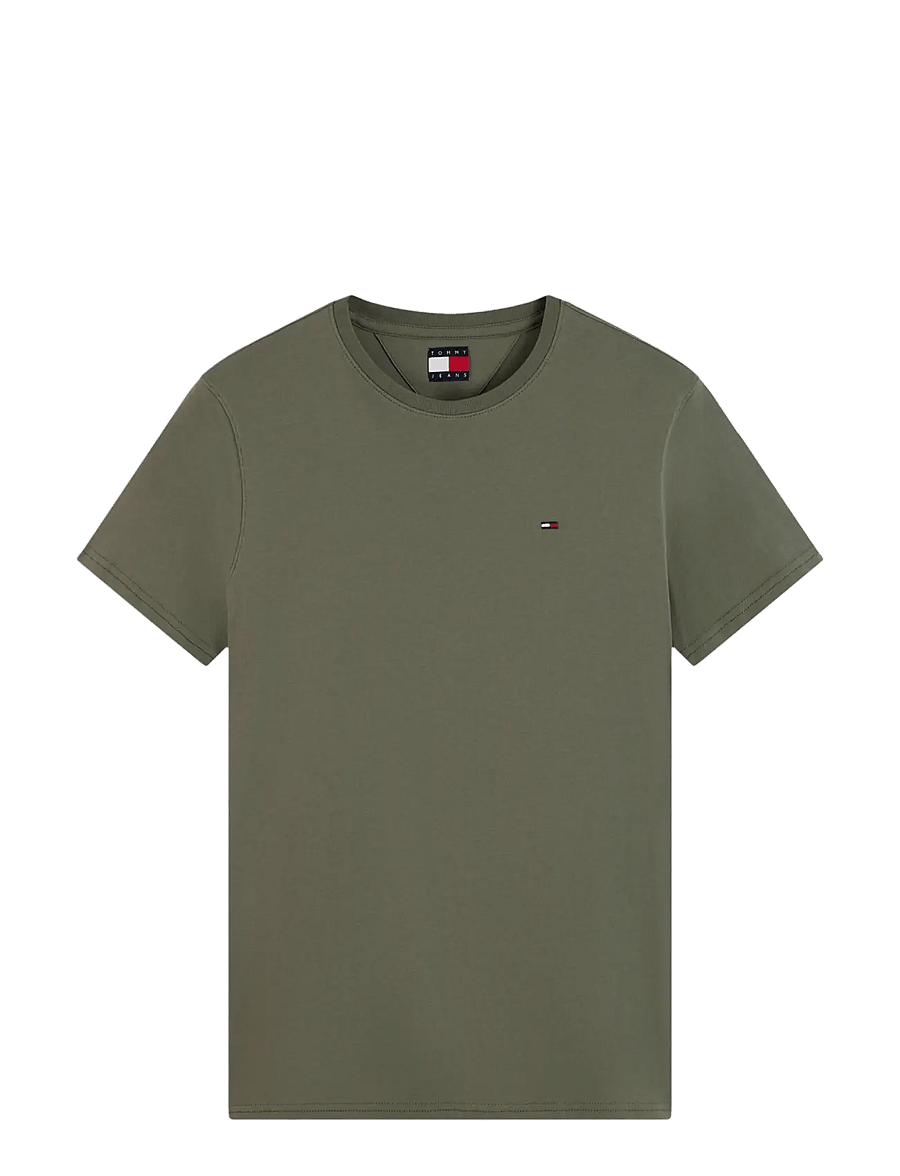 Tommy Jeans - TJM XSLIM JERSEY TEE EXT - kurzärmelige t-shirts - rocky mountain - 1