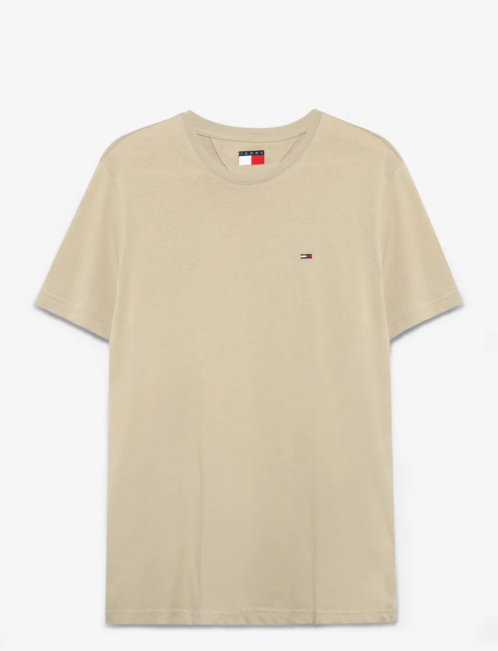 Tommy Jeans - TJM XSLIM JERSEY TEE EXT - t-krekli ar īsām piedurknēm - silt - 1