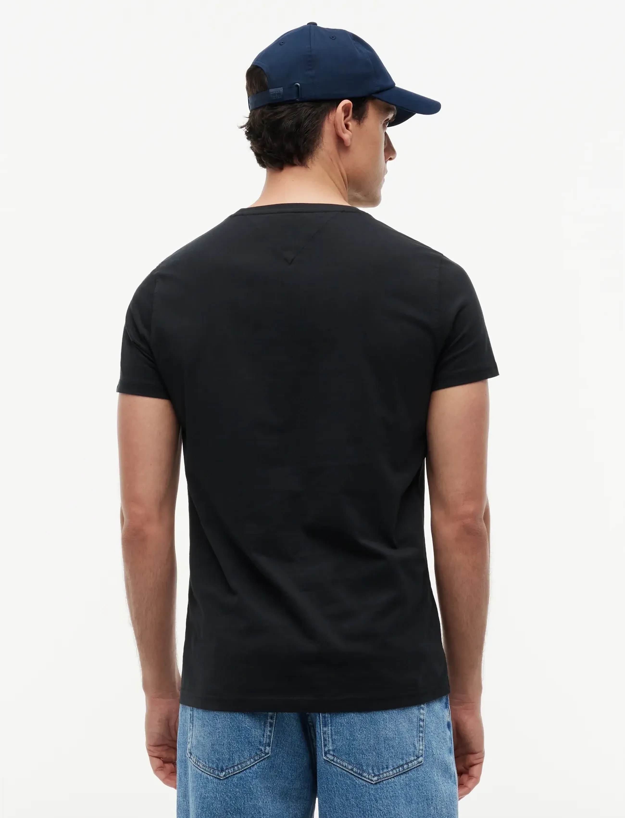 Tommy Jeans - TJM XSLIM JERSEY TEE - lägsta priserna - tommy black - 2