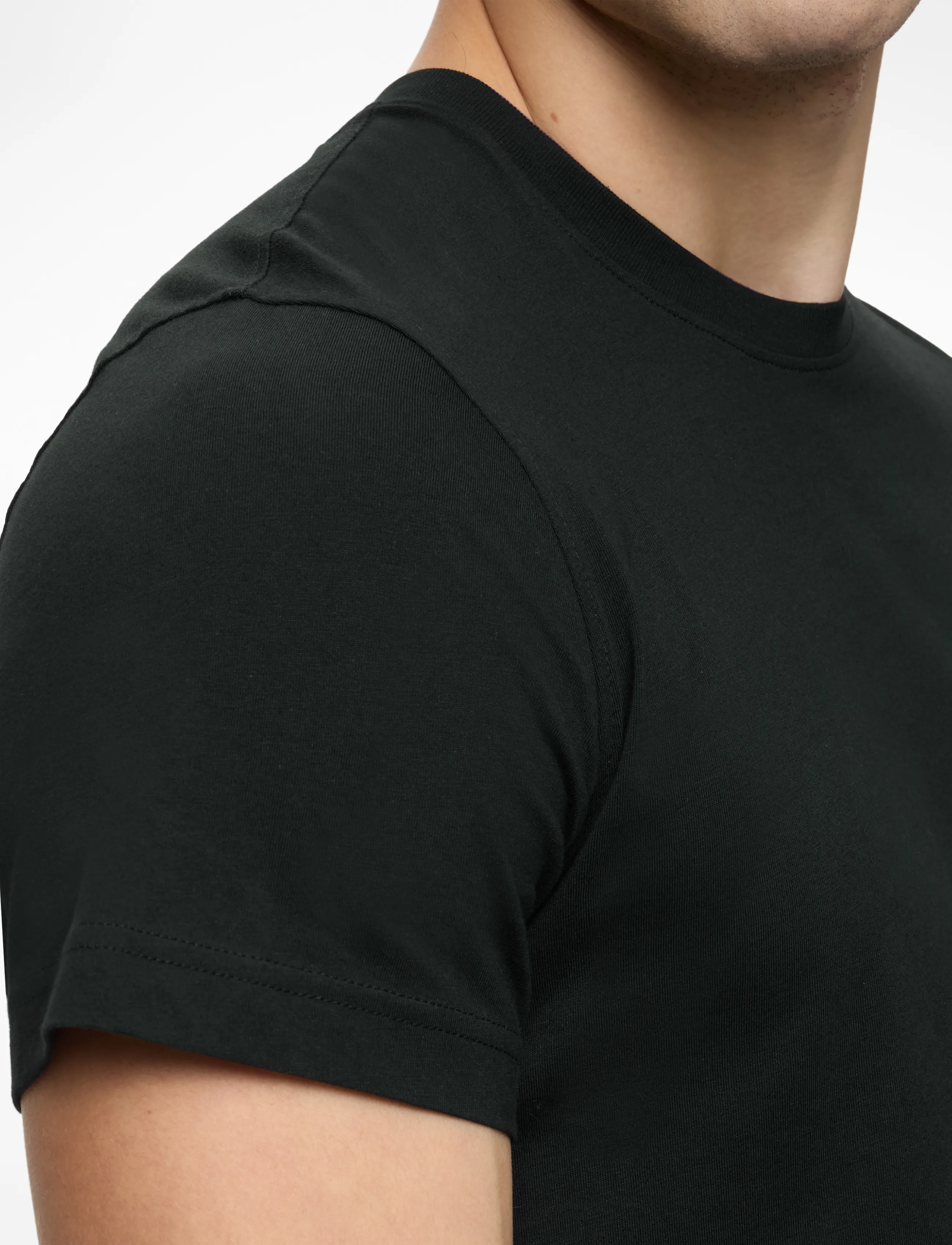 Tommy Jeans - TJM XSLIM JERSEY TEE - korte mouwen - tommy black - 5