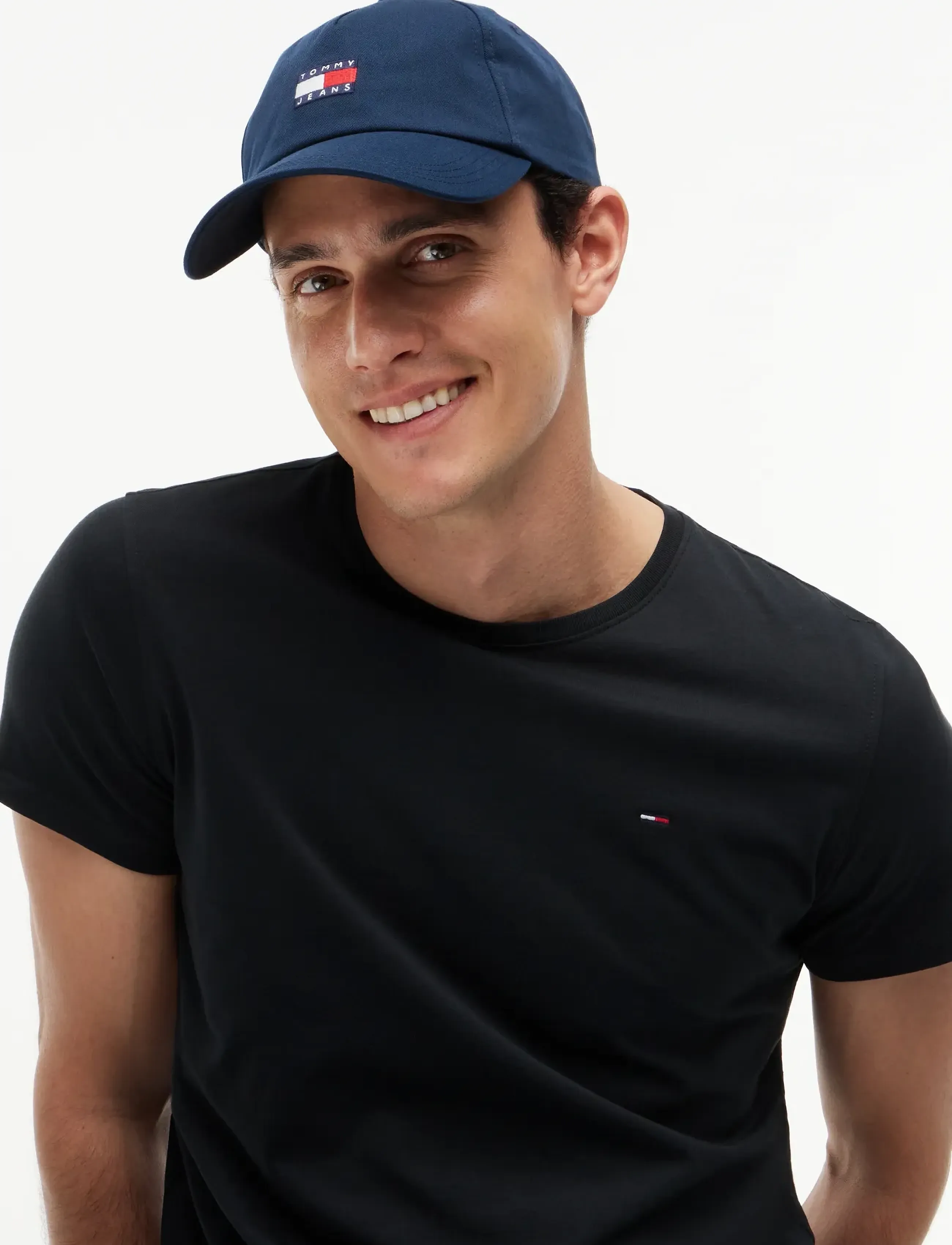 Tommy Jeans - TJM XSLIM JERSEY TEE - lägsta priserna - tommy black - 3