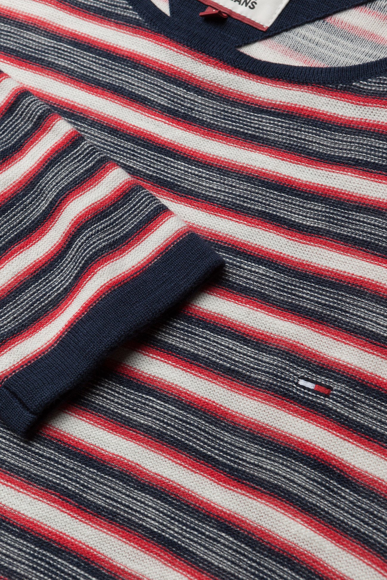 Tommy Jeans - TJM MULTI STRIPE SWE - black iris / multi - 2