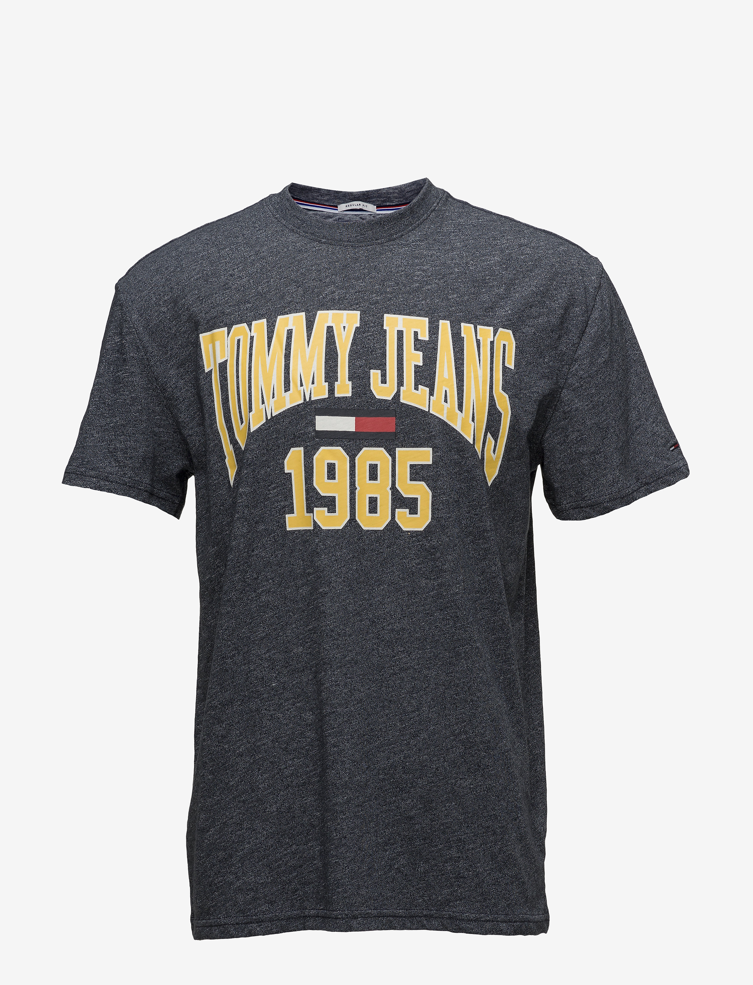 Tommy Jeans - TJM COLLEGIATE TEE - black iris - 0