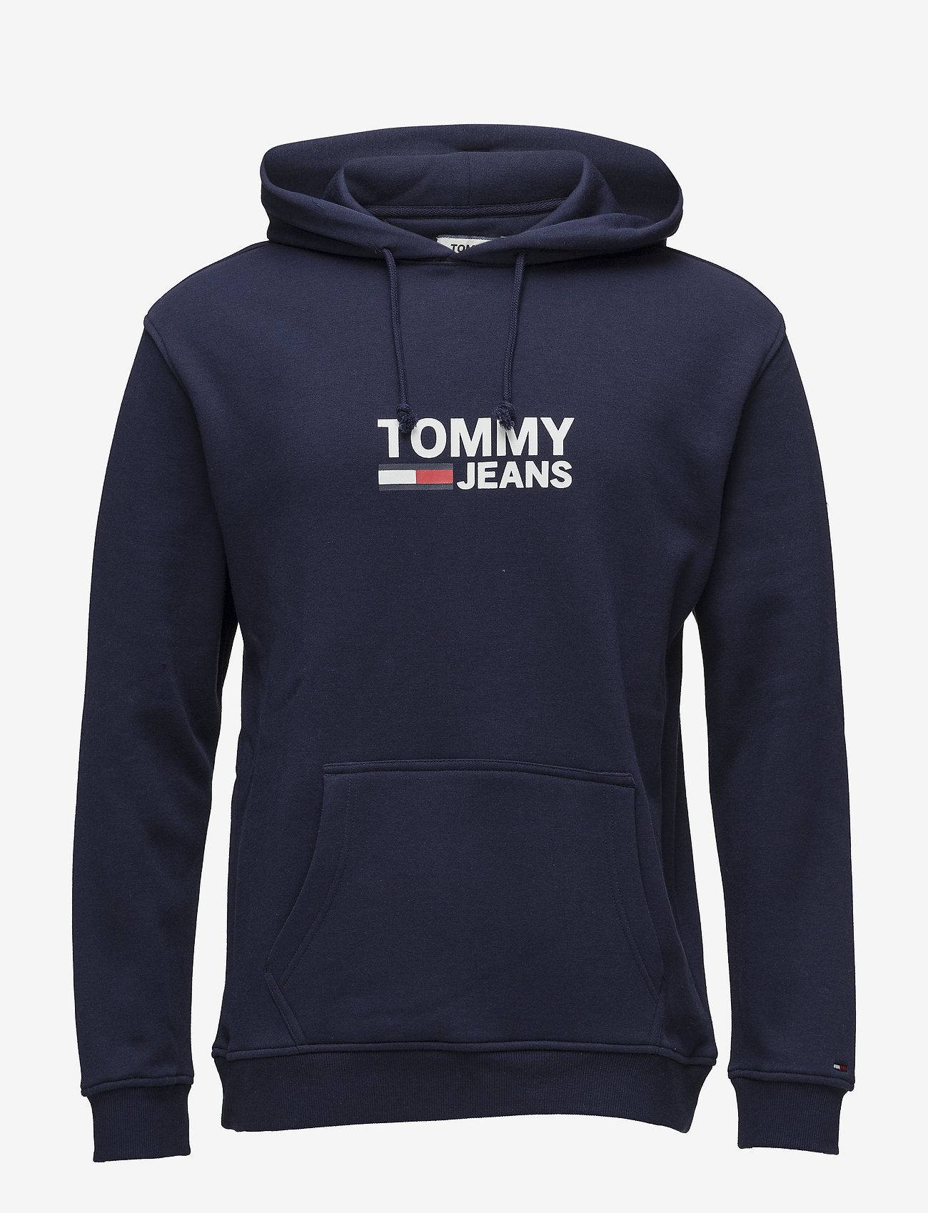 Tommy Jeans - TJM CORP LOGO HOODIE - black iris - 0