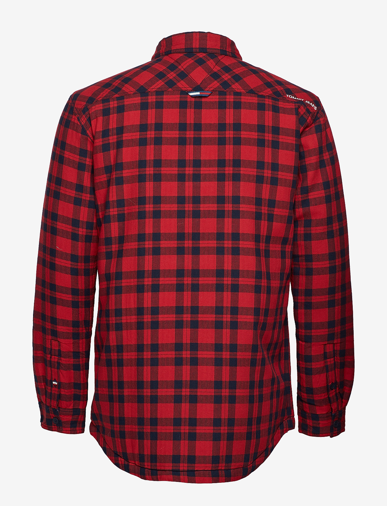 Tommy Jeans - TJM PADDED CHECK SHI - samba / black iris - 1