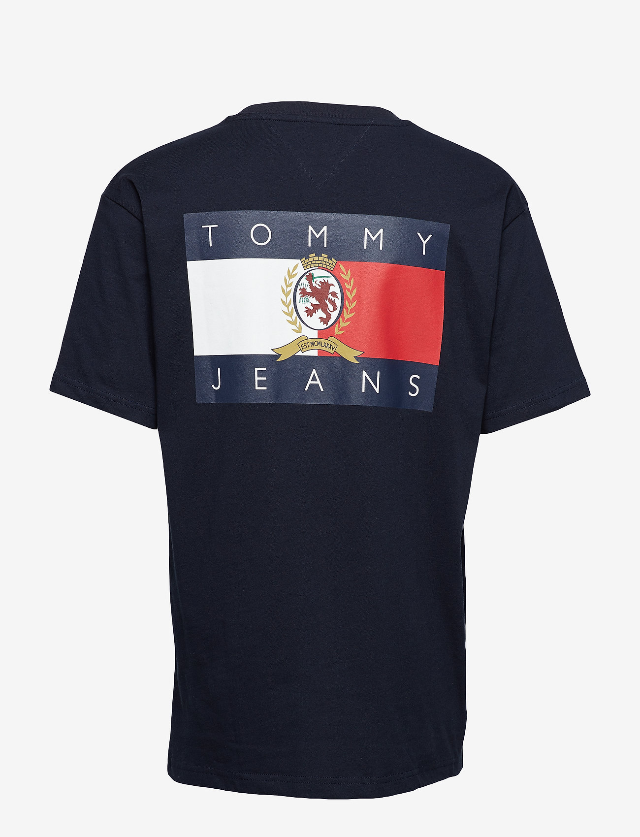 Tommy Jeans - TJM CREST FLAG TEE M13 - dark sapphire - 1