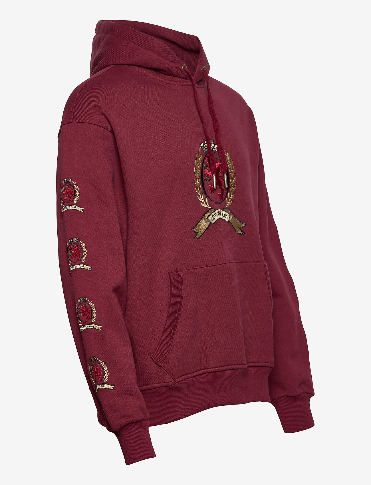 Tommy Jeans - TJM CREST HOODIE M29 - cabernet - 3