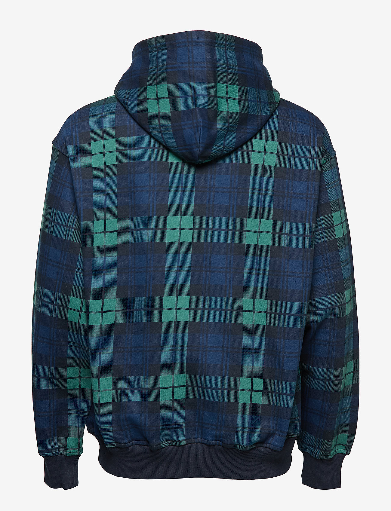 Tommy Jeans - TJM PLAID CREST HOOD - check dark sapphire / multi - 1