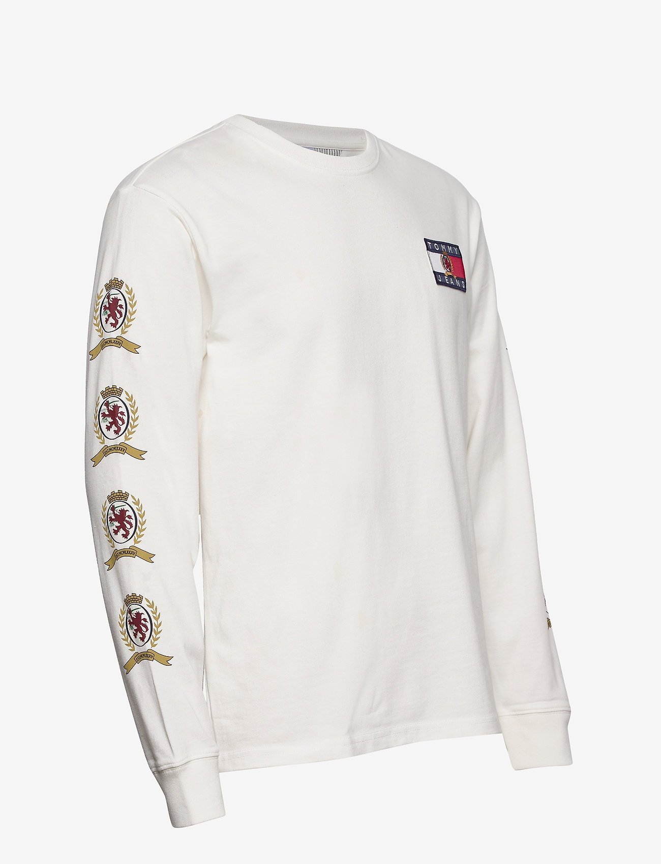 Tommy Jeans - TJM CREST LONGSLEEVE M28 - cloud dancer - 3