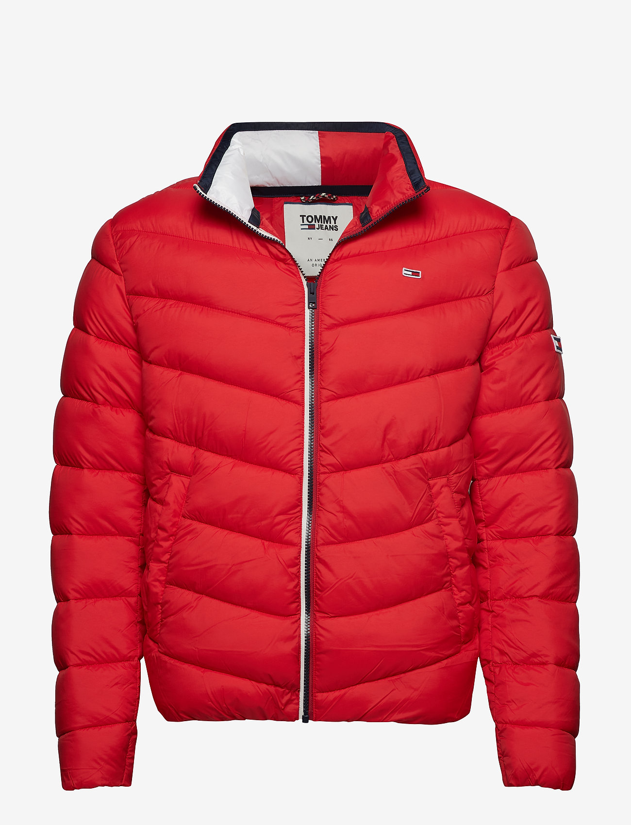 Tommy Jeans - TJM ESSENTIAL PUFFER JACKET - flame scarlet - 0