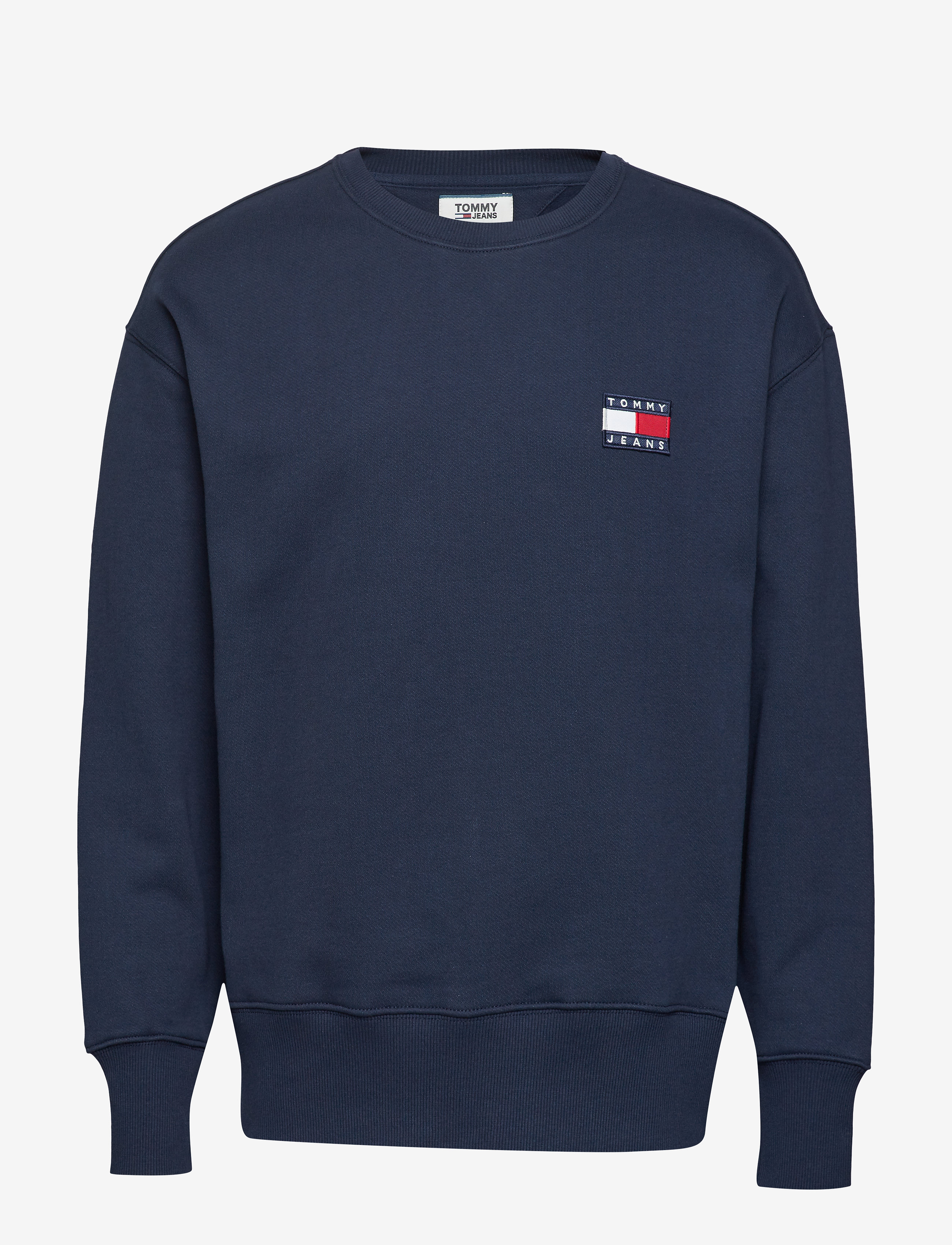 Tommy Jeans - TJM TOMMY BADGE CREW - black iris - 0