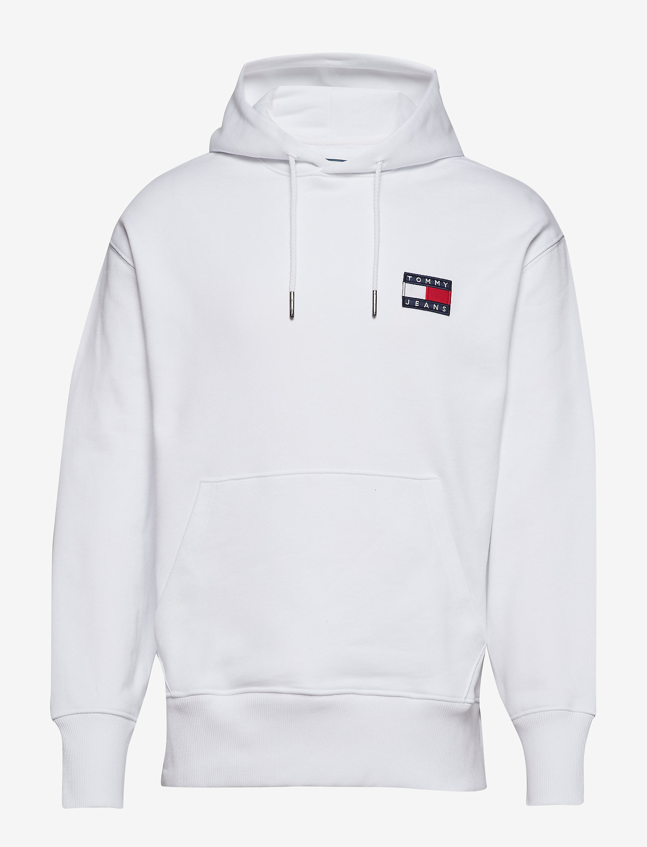Tommy Jeans - TJM TOMMY BADGE HOODIE - classic white - 0