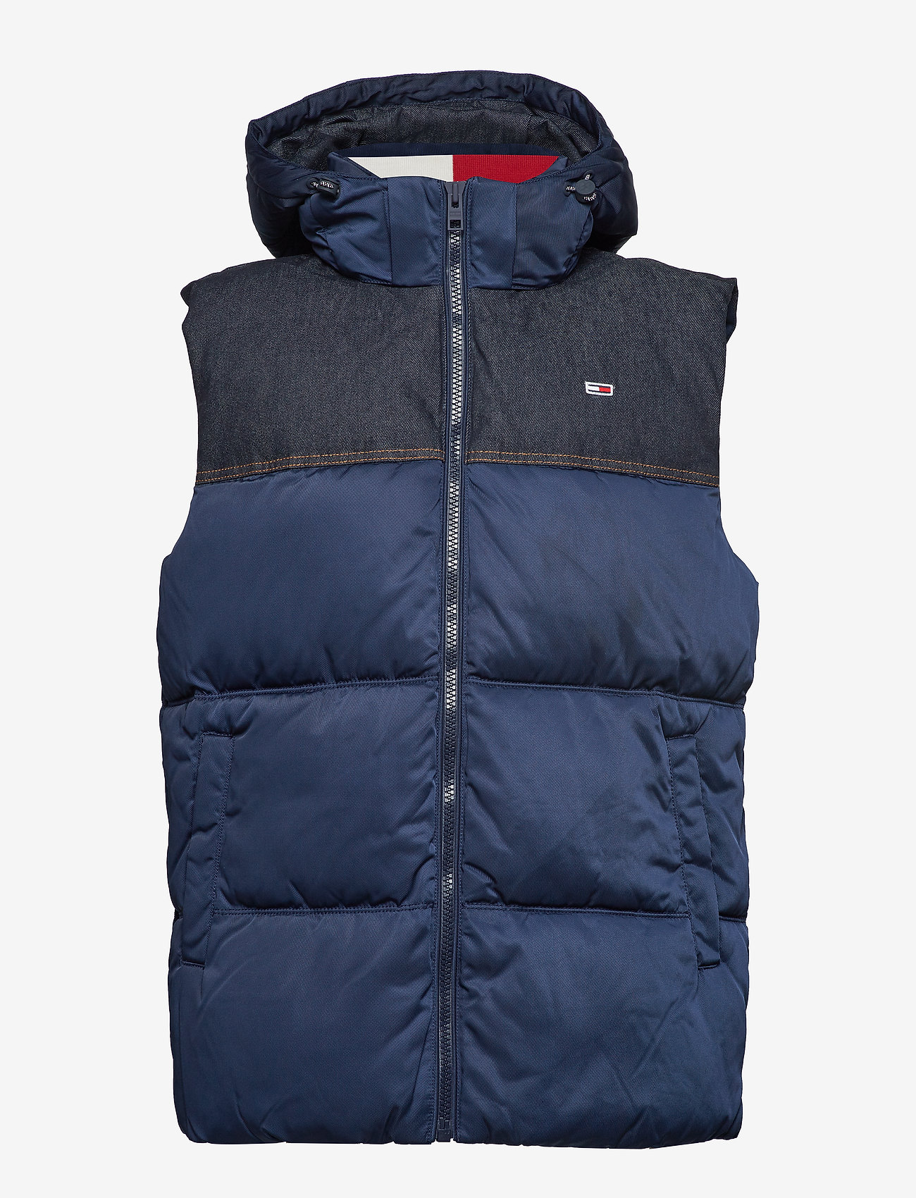Tommy Jeans - TJM FABRIC MIX VEST - black iris - 1