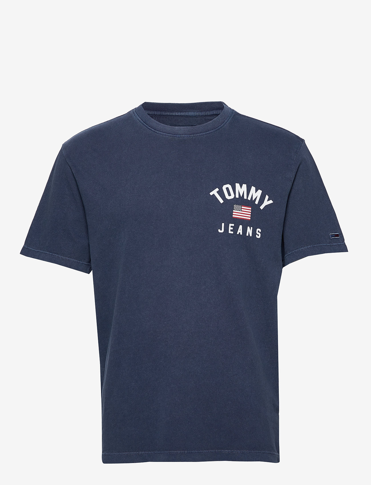 Tommy Jeans - TJM CHEST LOGO TEE - black iris - 0