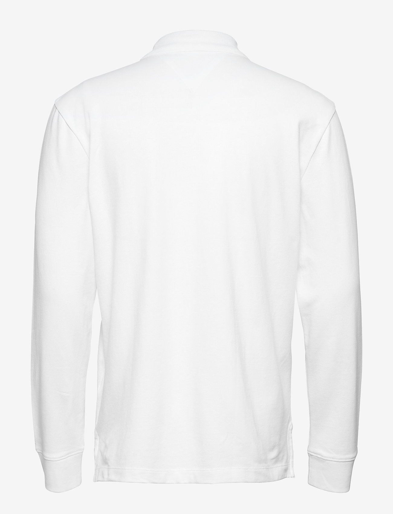 Tommy Jeans - TJM CHEST LOGO LONGSLEEVE POLO - classic white - 1