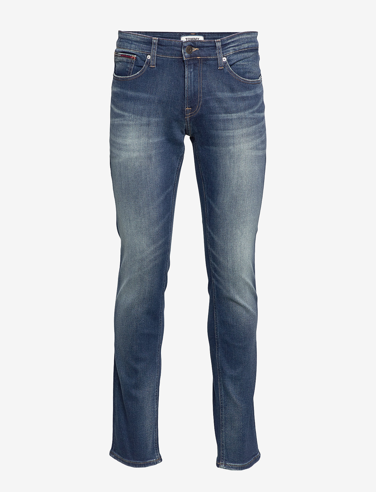 Tommy Jeans - SLIM SCANTON RDWK - redwood dk bl st - 0